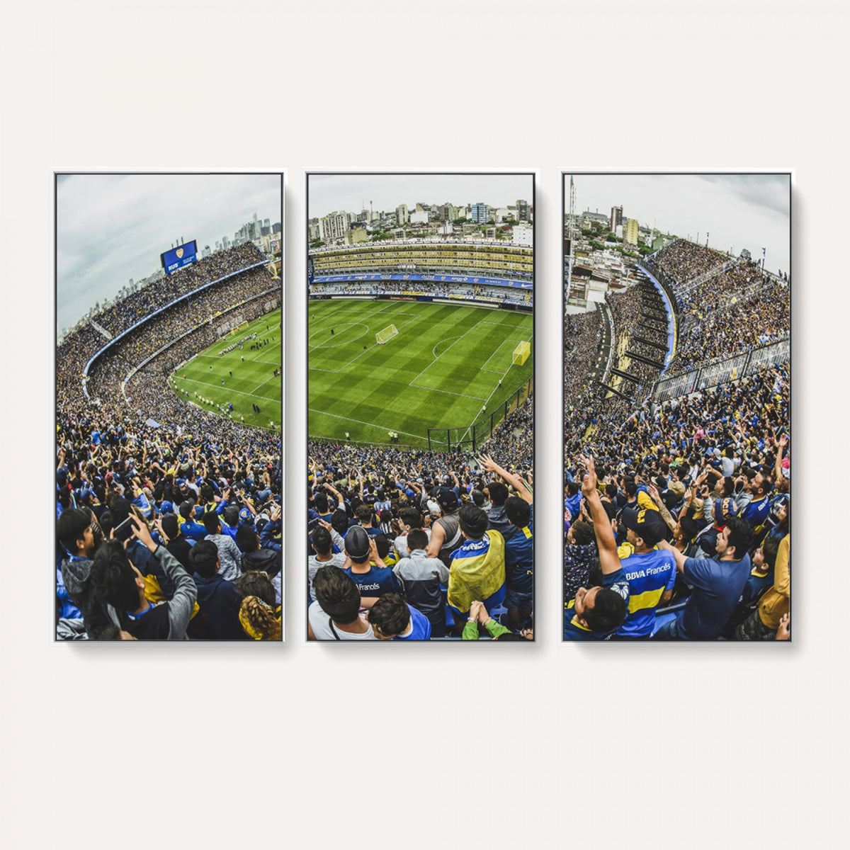 63839-MGV-CV-36X24 - Boca Juniors Soccer Team Print Wall Art, Buenos Aires Bombonera Stadium