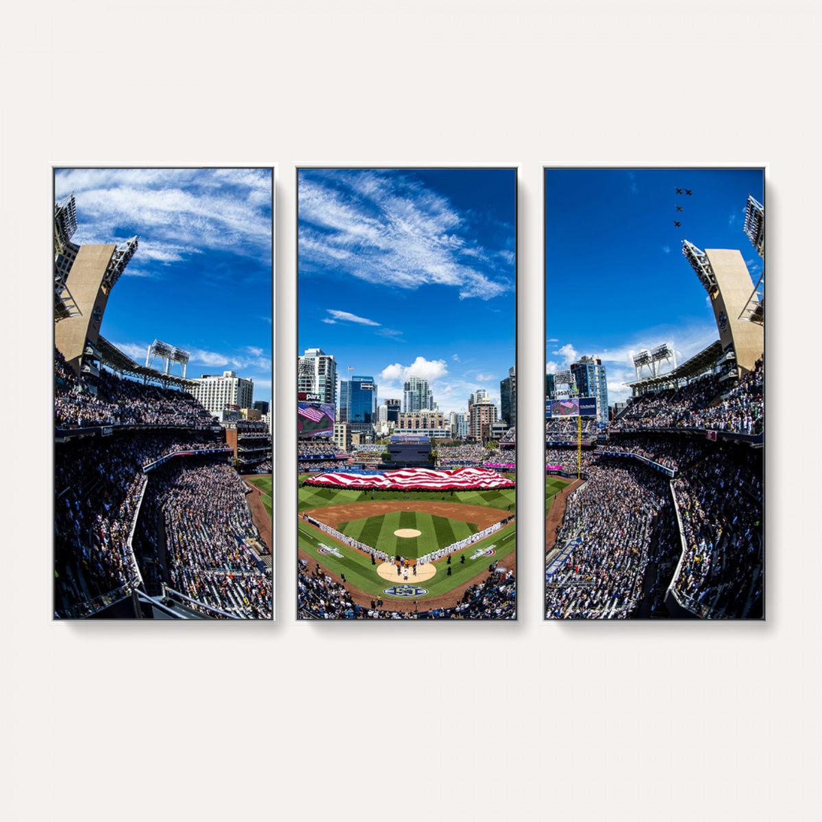 52297-MGV-CV-36X24 - San Diego Padres Baseball Team Print, Petco Park Stadium