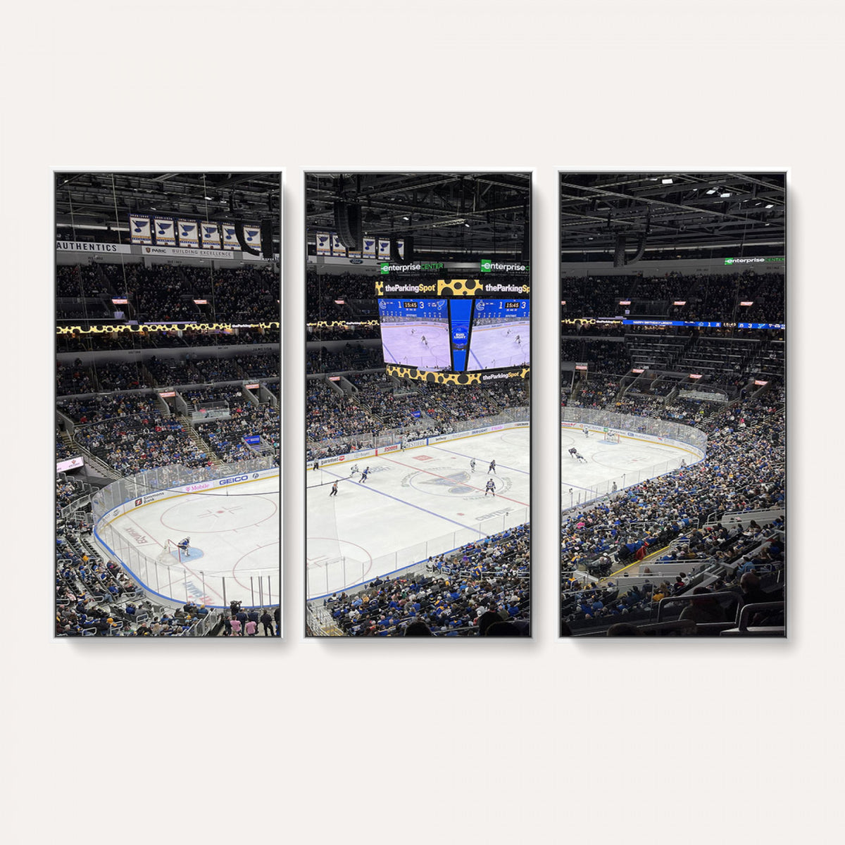 75222-MGV-CV-36X24 - Enterprise Center Missouri St. Louis Blues Hockey Stadium