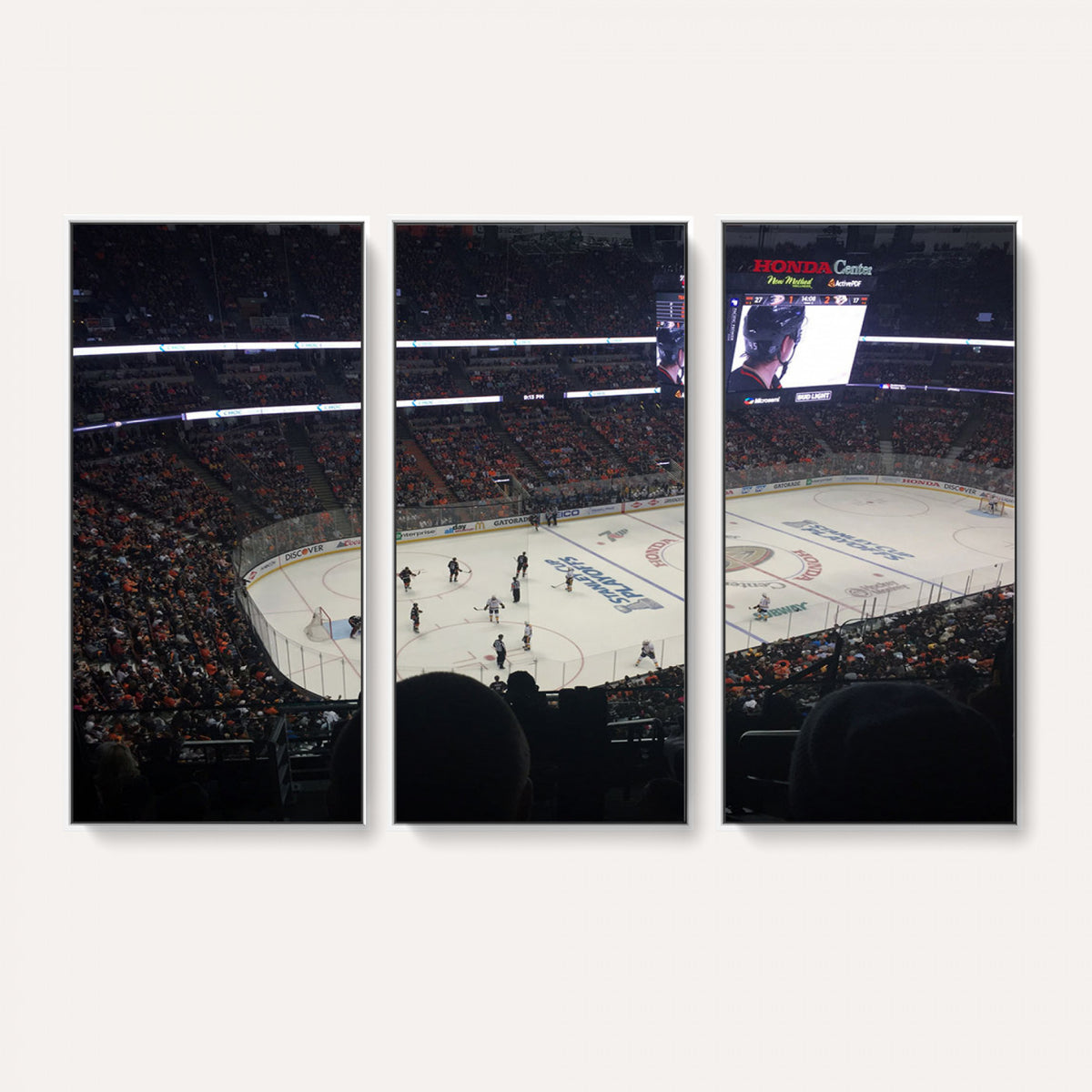 24634-MGV-CV-36X24 - Honda Center California Anaheim Ducks Hockey Stadium Wall Art