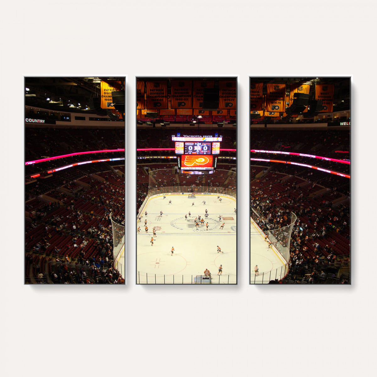 98213-MGV-CV-36X24 - Wachovia Center Prior to Flyers Game Ice Hockey Stadium