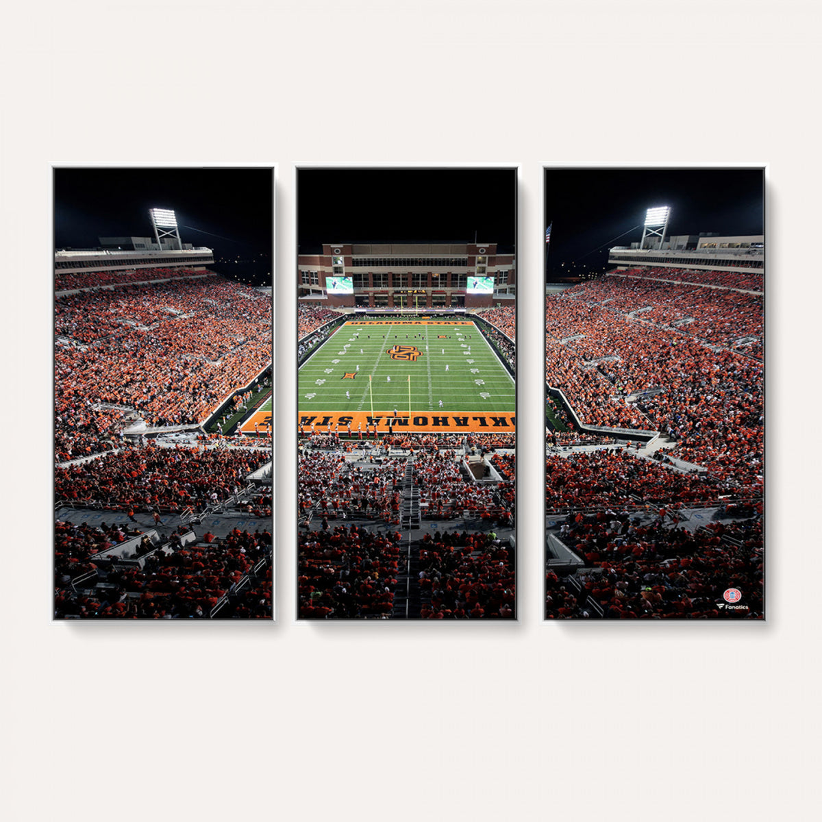 81675-MGV-CV-36X24 - Oklahoma State Cowboys Canvas Print, Football Team Print
