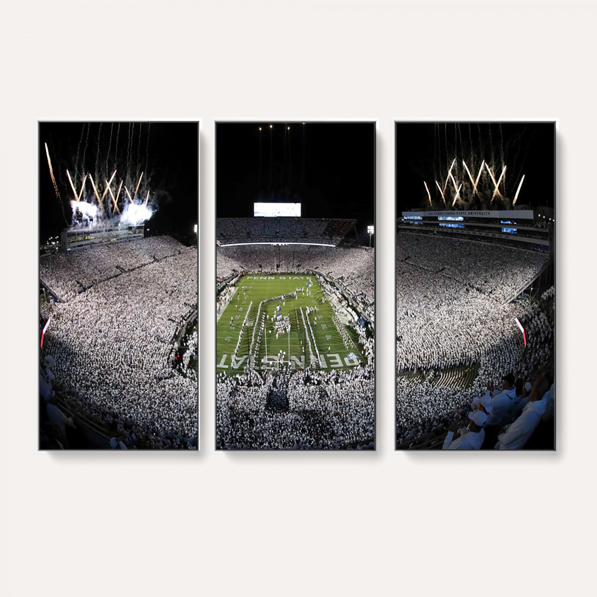 84537-MGV-CV-36X24 - Penn State Beaver Stadium Canvas Wall Art - Nittany Lions Football Print