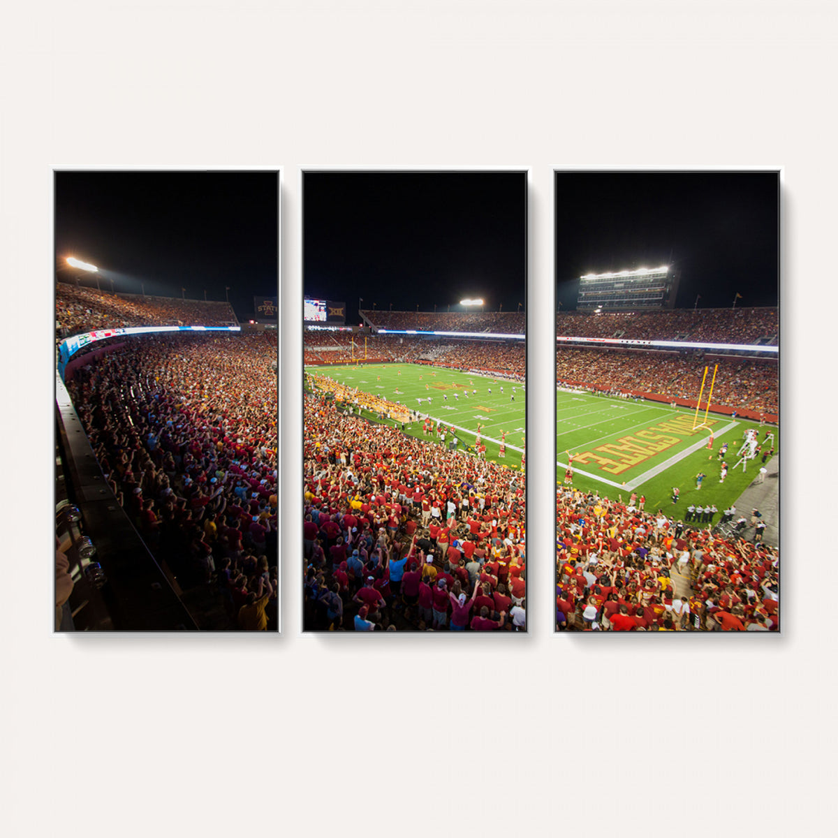 35139-MGV-CV-36X24 - Iowa State University Cyclones Canvas Print, Jack Trice Stadium