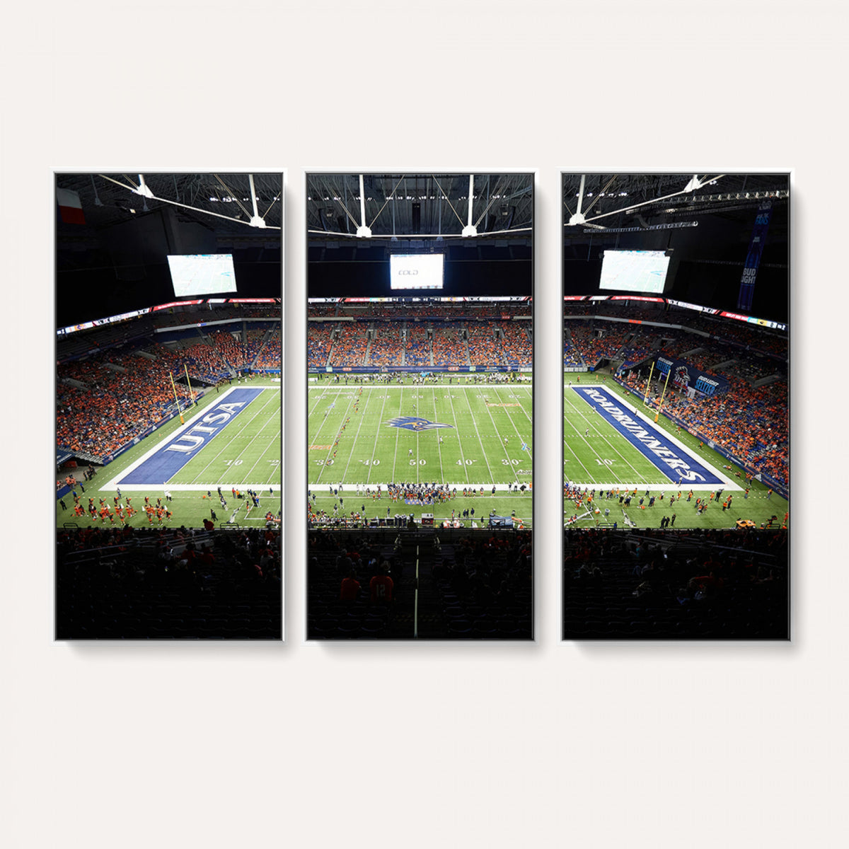 98617-MGV-CV-36X24 - The University of Texas at San Antonio Roadrunners Football Team Print, San Antonio Alamodome