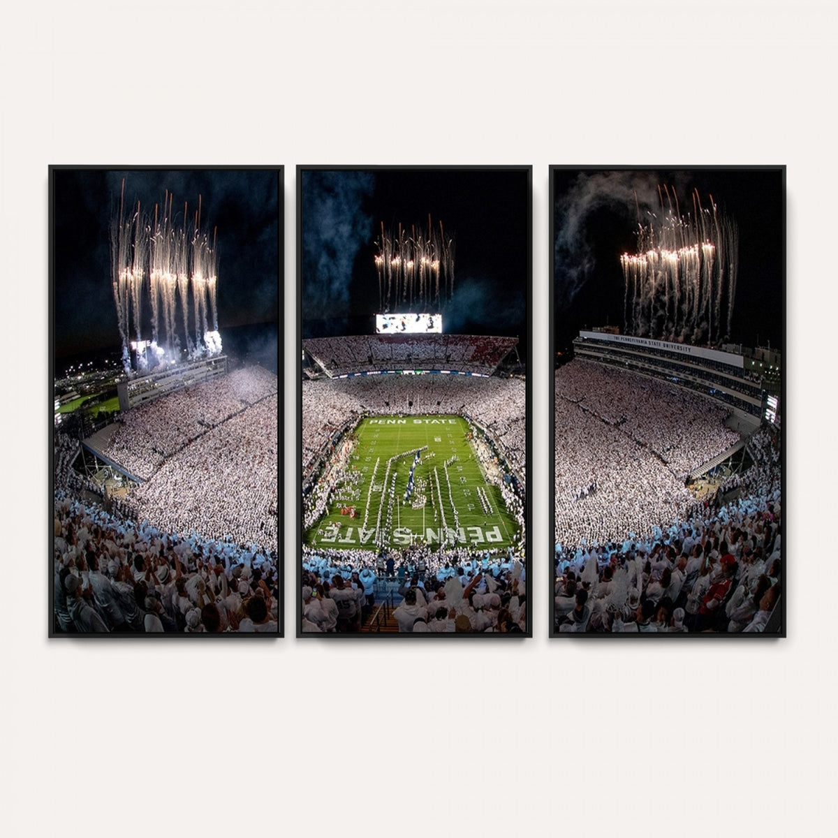 11391-MGV-CV-36X24 - Penn State Football Wall Art Canvas Print