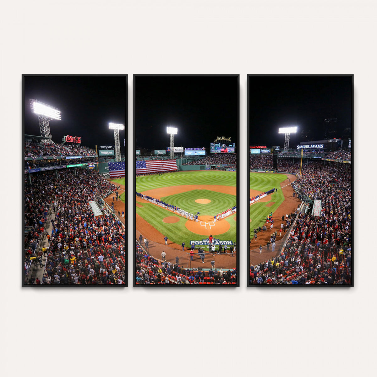 47365-MGV-CV-36X24 - Fenway Park Wall Art Canvas Print | Large Baseball Stadium Canvas for Boston Red Sox Fans
