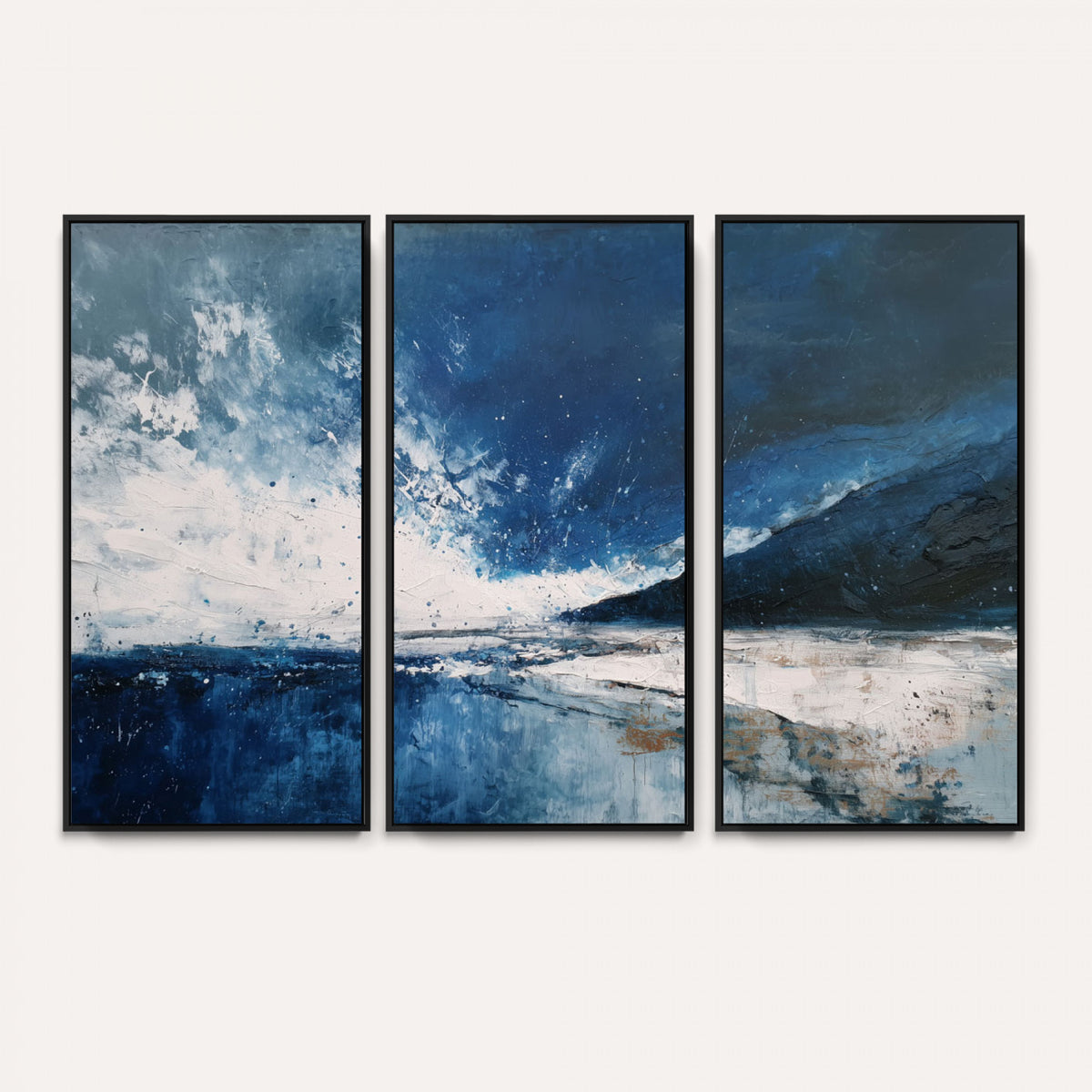 76136620-MGV-CV-36X24 - Extra Large Abstract Wall Art Canvas Print