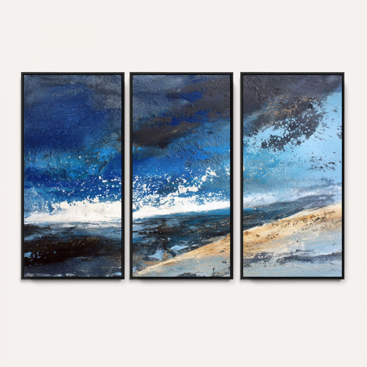 72157369-MGV-CV-36X24 - Extra Large Abstract Wall Art Canvas Print