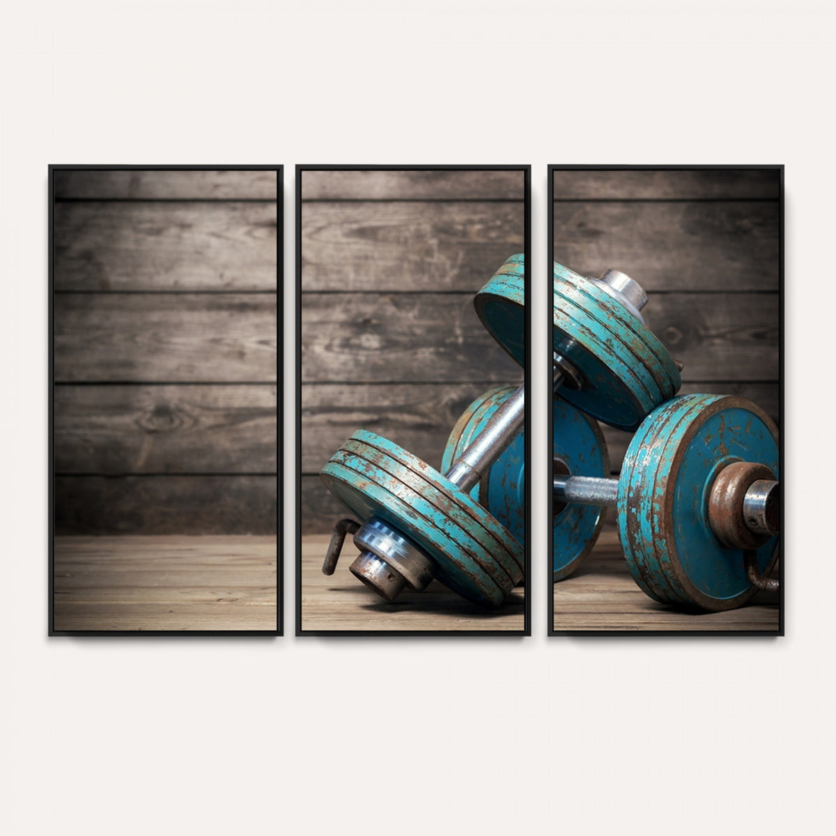 39364-MGV-CV-36X24 - Dumbbell and Sport Wall Art Canvas Print