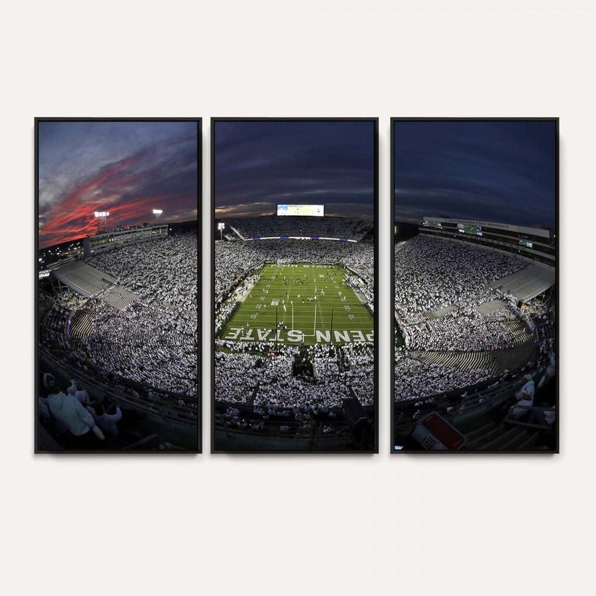 59877-MGV-CV-36X24 - Penn State University Nittany Lions Football Team Print