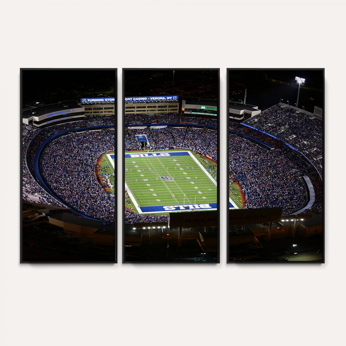 19030-MGV-CV-36X24 - Buffalo Bills NFL Football Team Print, Highmark Stadium