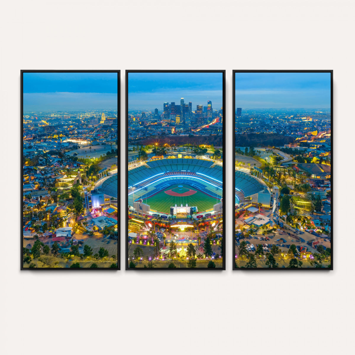 78144-MGV-CV-36X24 - Los Angeles Dodgers Wall Art Canvas, Dodger Stadium Wall Art