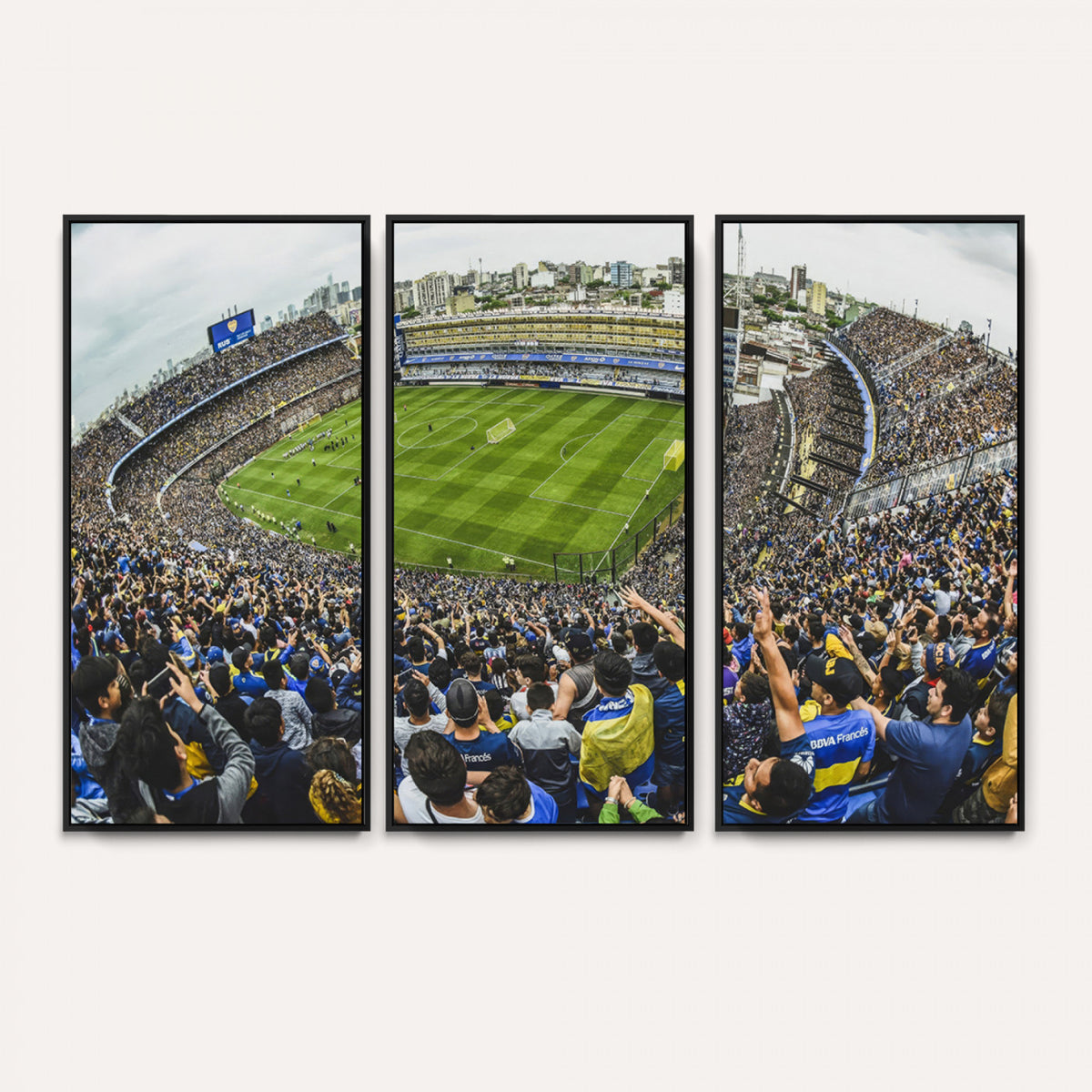 63839-MGV-CV-36X24 - Boca Juniors Soccer Team Print Wall Art, Buenos Aires Bombonera Stadium