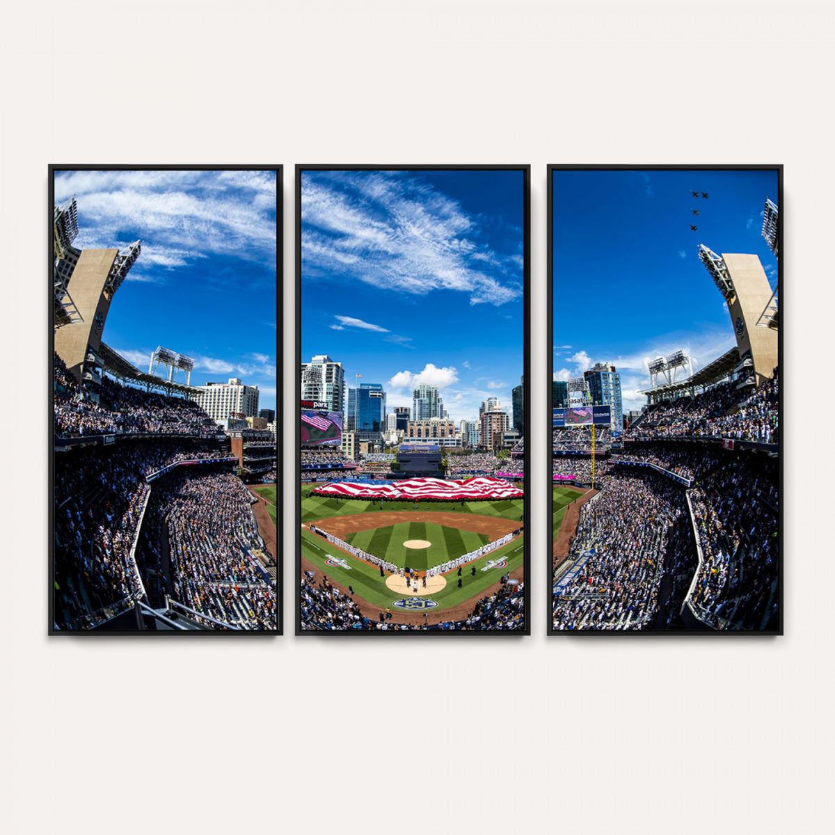 52297-MGV-CV-36X24 - San Diego Padres Baseball Team Print, Petco Park Stadium