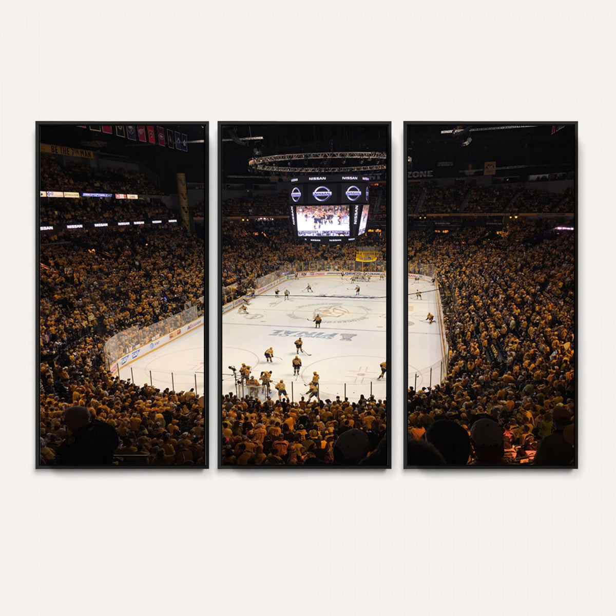 99407-MGV-CV-36X24 - Bridgestone Arena - Nashville Predators Hockey Team Print - Nashville Wall Art Canvas Print