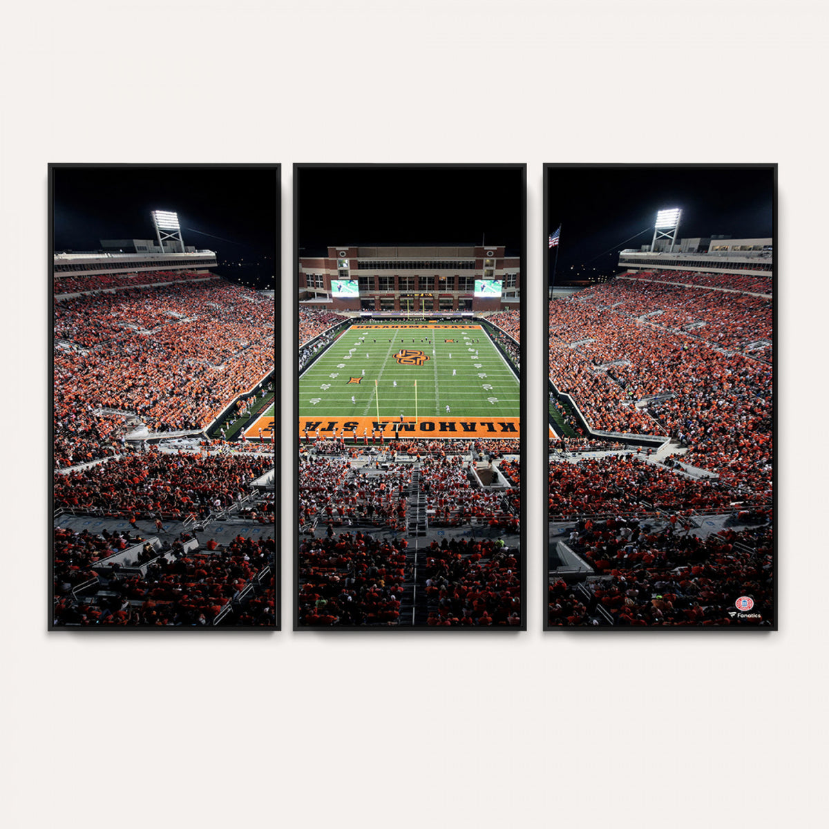 81675-MGV-CV-36X24 - Oklahoma State Cowboys Canvas Print, Football Team Print