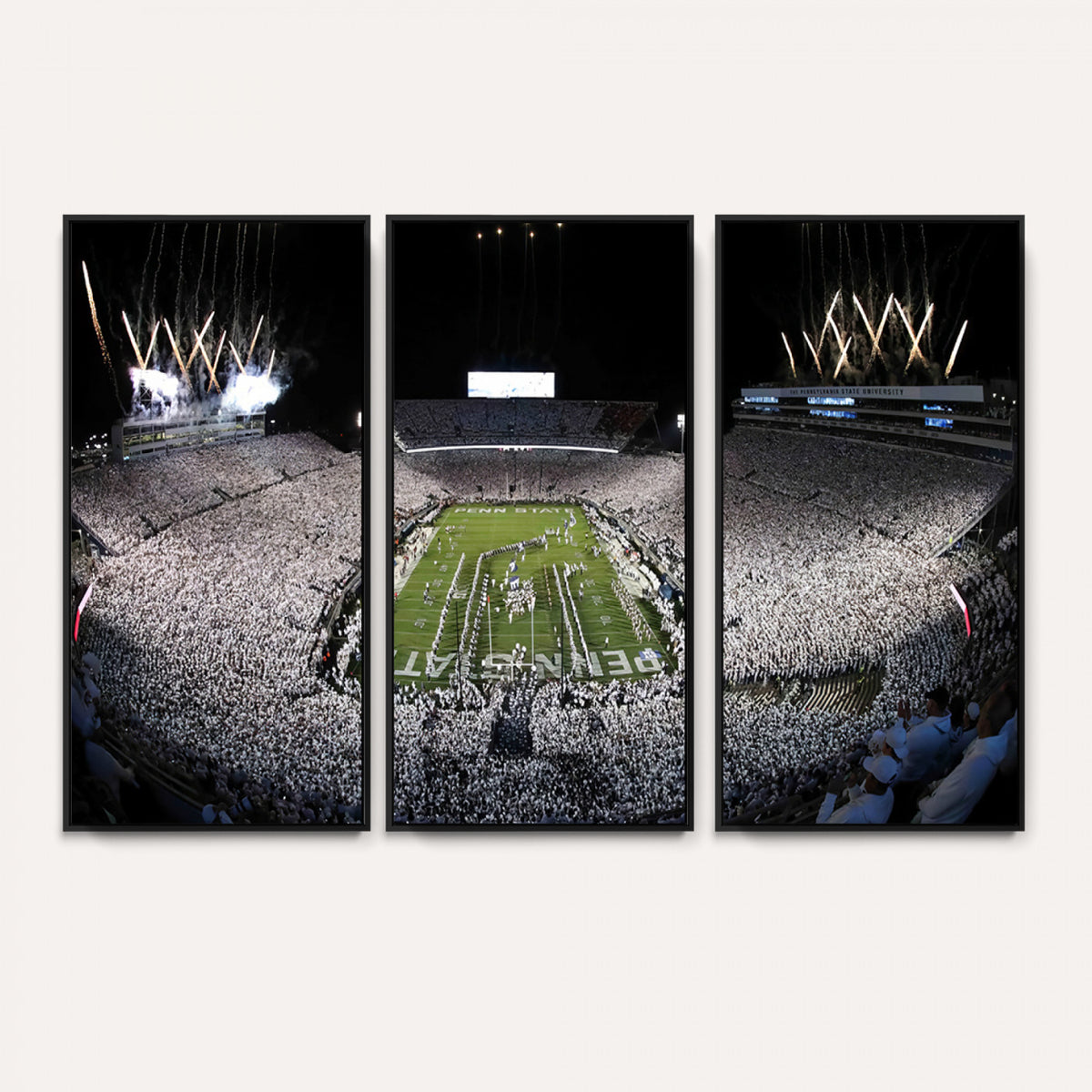 84537-MGV-CV-36X24 - Penn State Beaver Stadium Canvas Wall Art - Nittany Lions Football Print