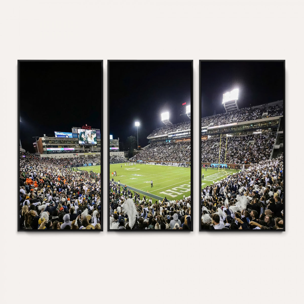 49339-MGV-CV-36X24 - Georgia Tech Yellow Jackets Football Team Print, Atlanta