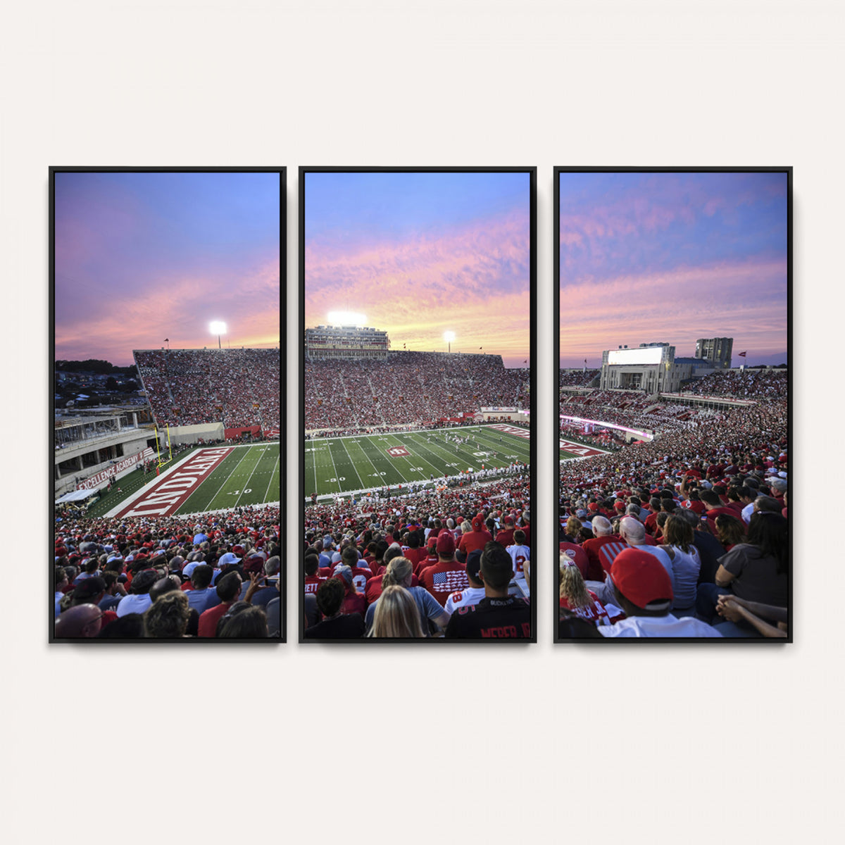 13046-MGV-CV-36X24 - Indiana University Hoosiers Football Team Print
