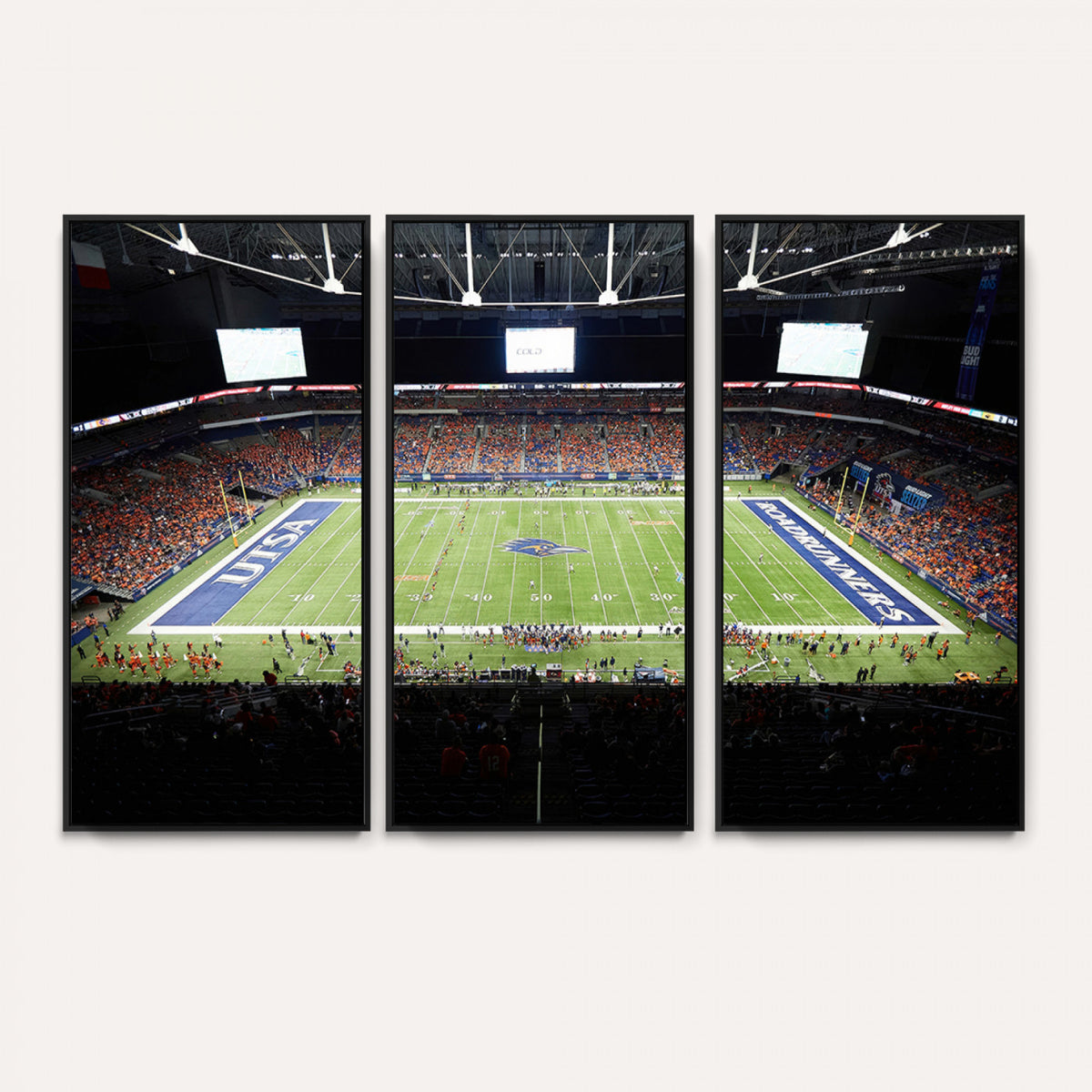 98617-MGV-CV-36X24 - The University of Texas at San Antonio Roadrunners Football Team Print, San Antonio Alamodome