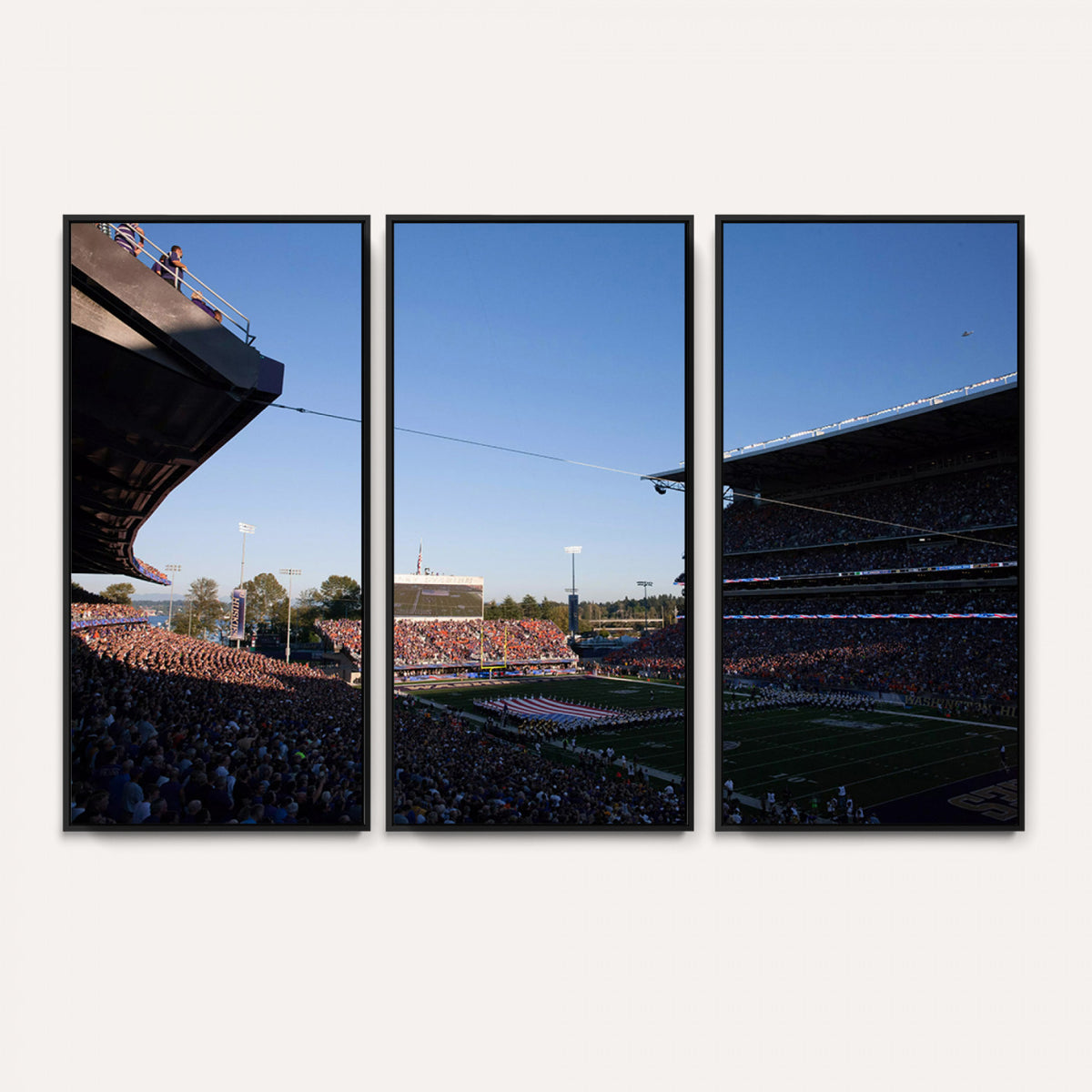55028-MGV-CV-36X24 - The University of Washington Huskies Football Team Print