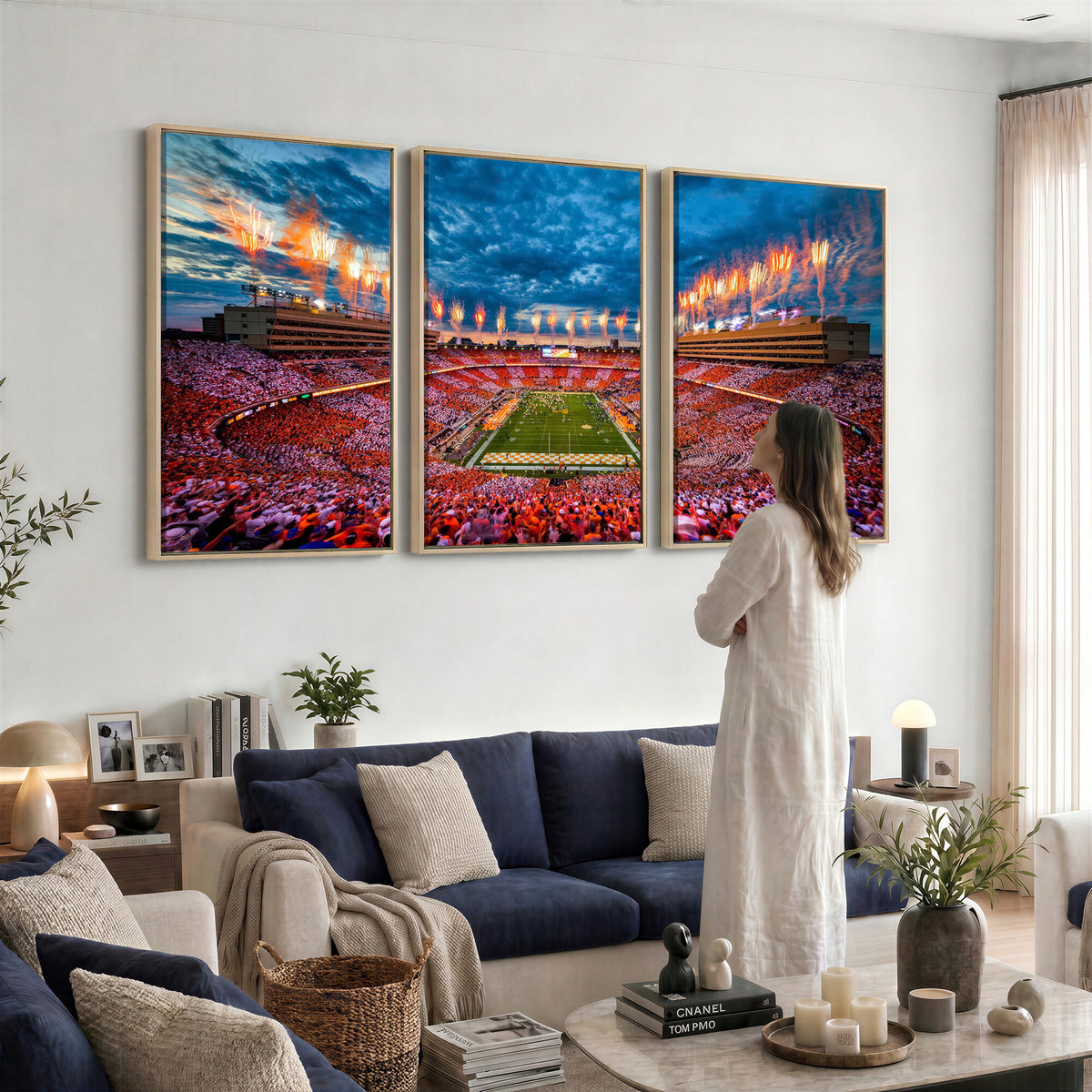 94266219-MGV-CV-36X24 - Tennessee Neyland Stadium Wall Art, Sports Arena Canvas