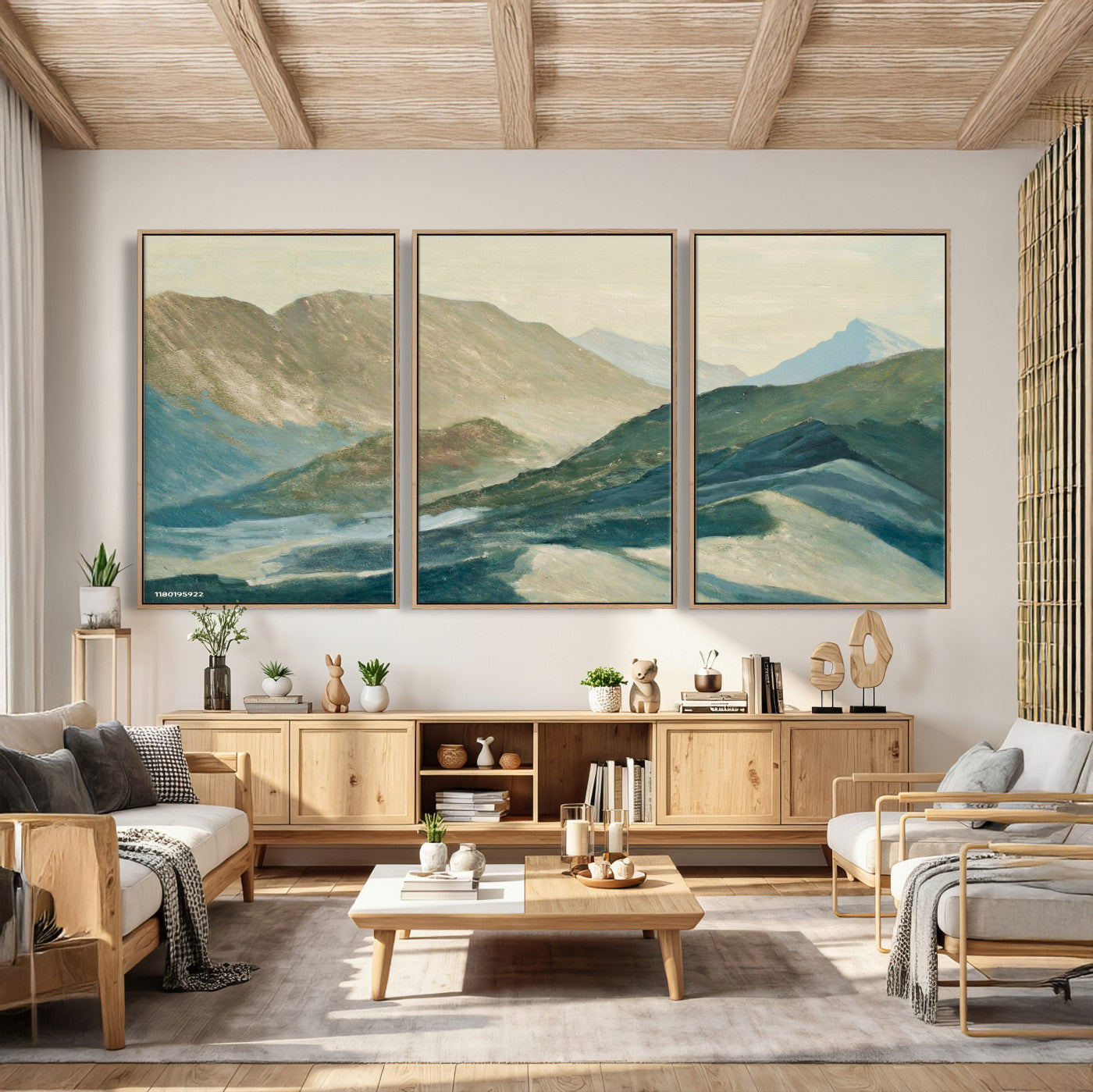 33629523-MGV-CV-36X24 - Shemelina Mountain Landscape, Mountains at Dawn Wall Art Canvas Print