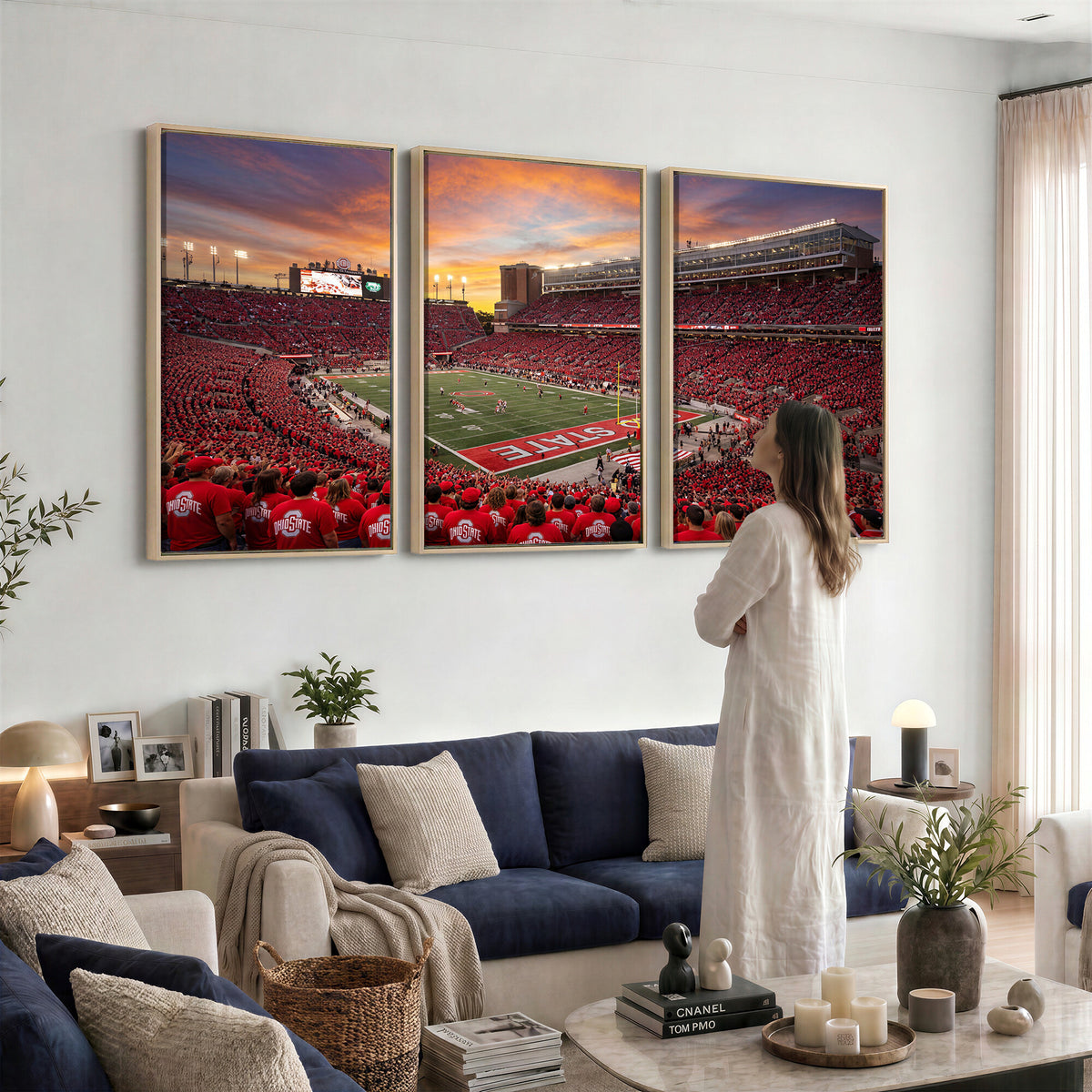 73119077-MGV-CV-36X24 - Stadium Wall Art Canvas Print