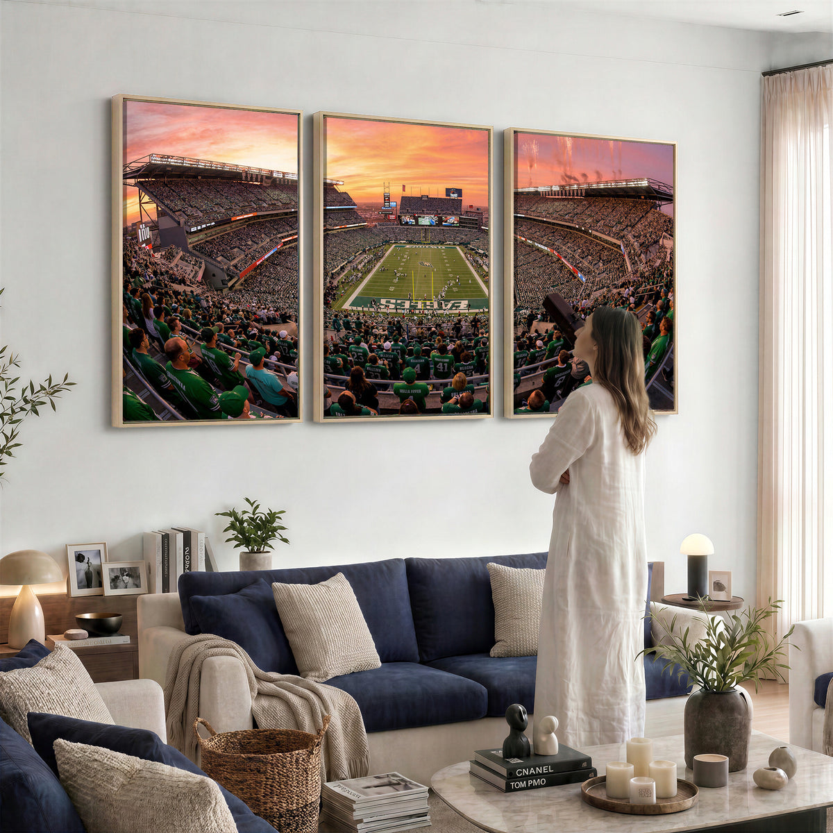 24458374-MGV-CV-36X24 - Stadium Wall Art Canvas Print