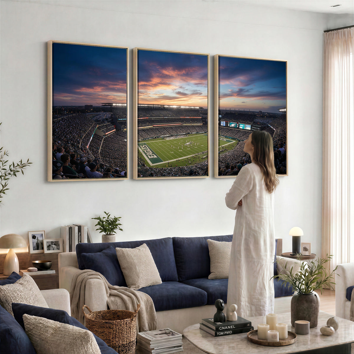 59208973-MGV-CV-36X24 - Stadium Wall Art Canvas Print