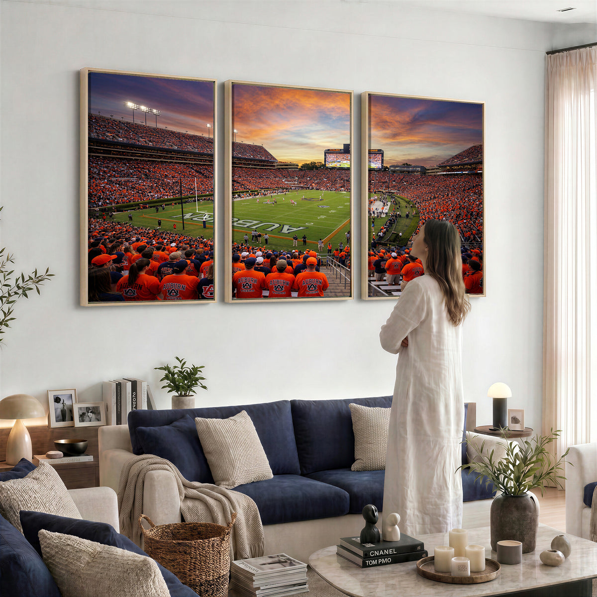 46347891-MGV-CV-36X24 - Stadium Wall Art Canvas Print