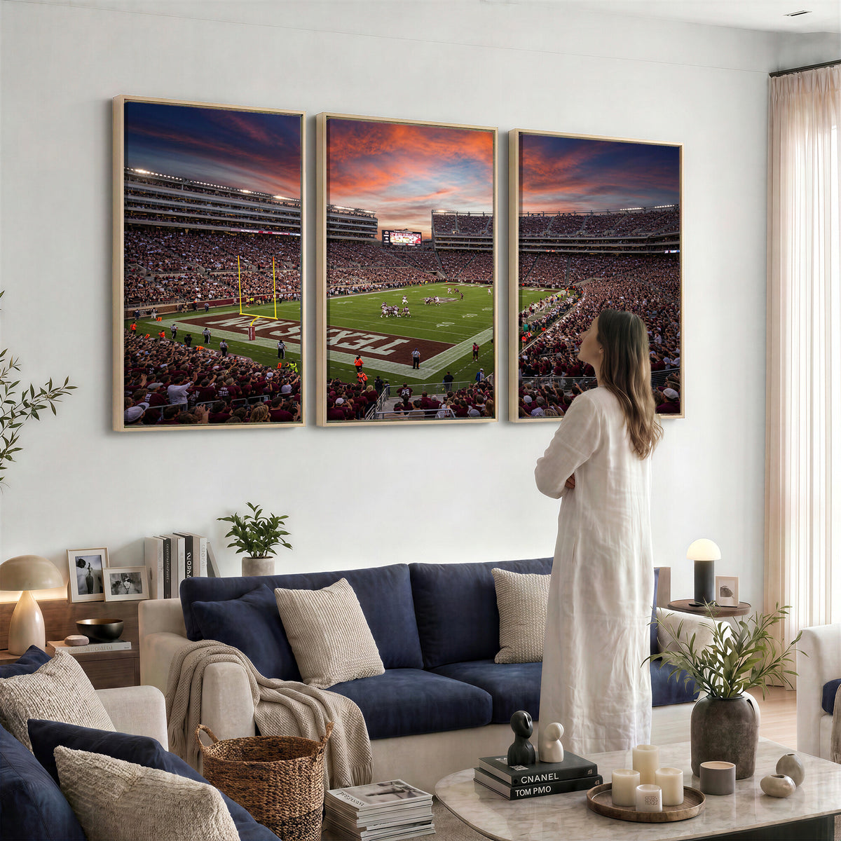 44328991-MGV-CV-36X24 - Stadium Wall Art Canvas Print