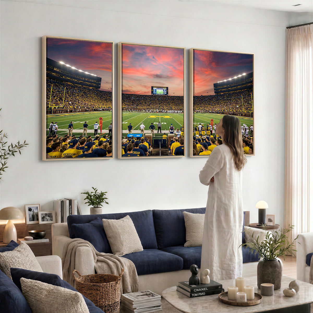 47185949-MGV-CV-36X24 - Stadium Wall Art Canvas Print