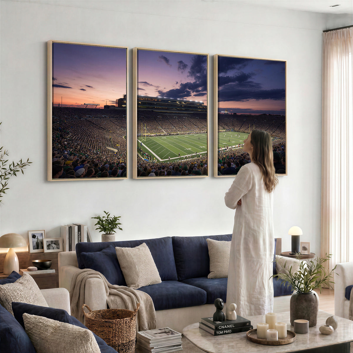 48837941-MGV-CV-36X24 - Stadium Wall Art Canvas Print