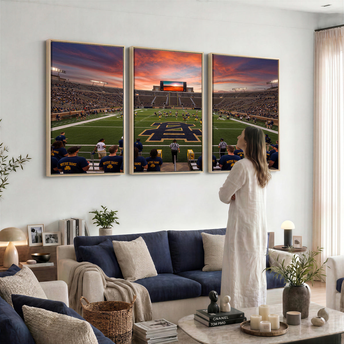 75411323-MGV-CV-36X24 - Stadium Wall Art Canvas Print