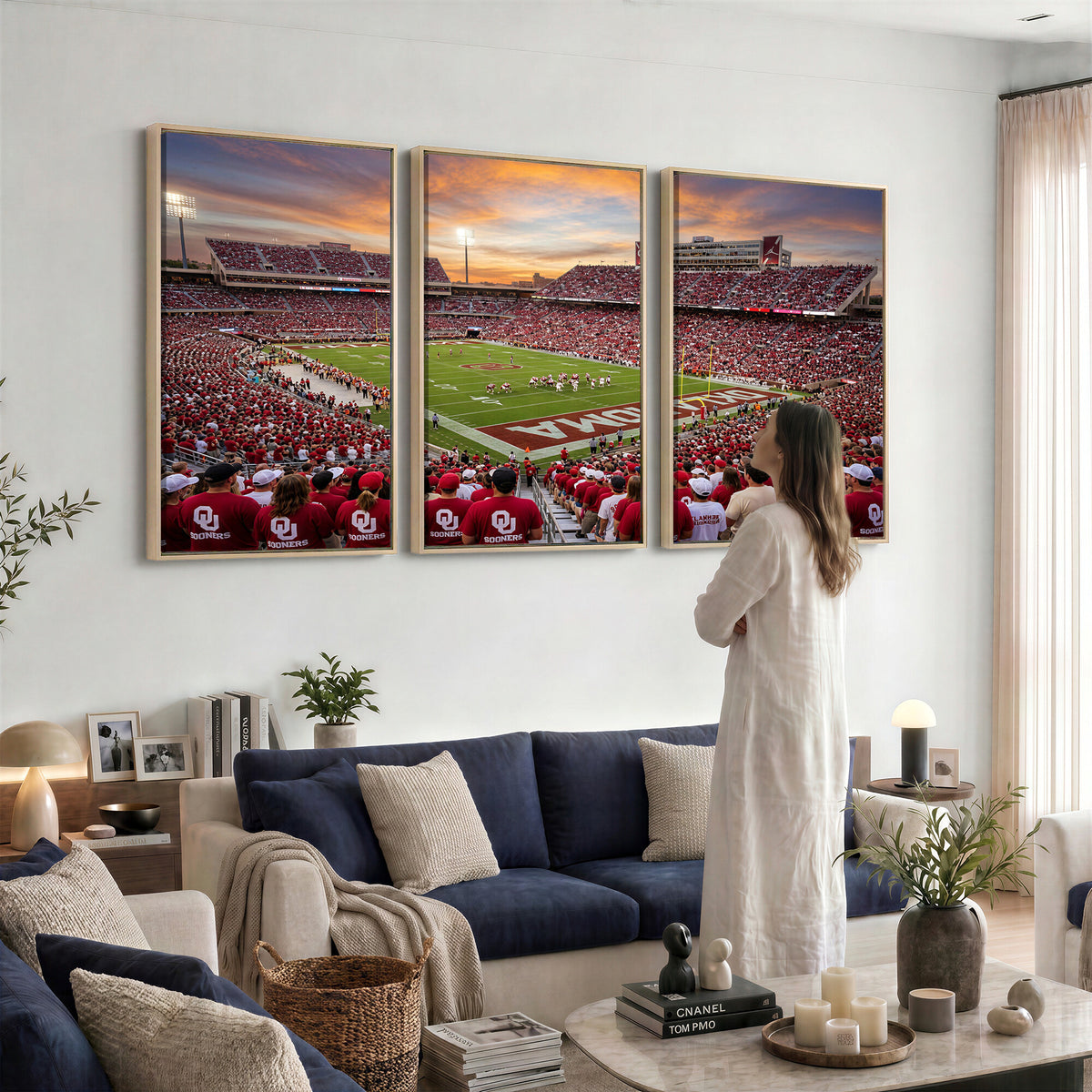 92718741-MGV-CV-36X24 - Stadium Wall Art Canvas Print