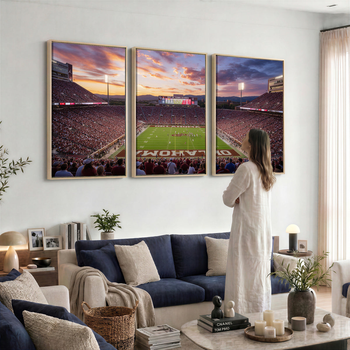 18509931-MGV-CV-36X24 - Stadium Wall Art Canvas Print