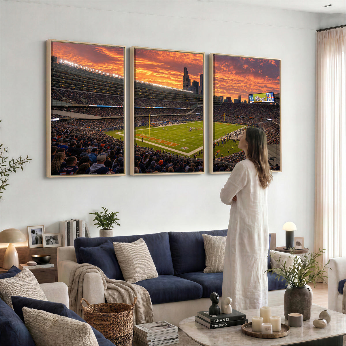 25159364-MGV-CV-36X24 - Stadium Wall Art Canvas Print