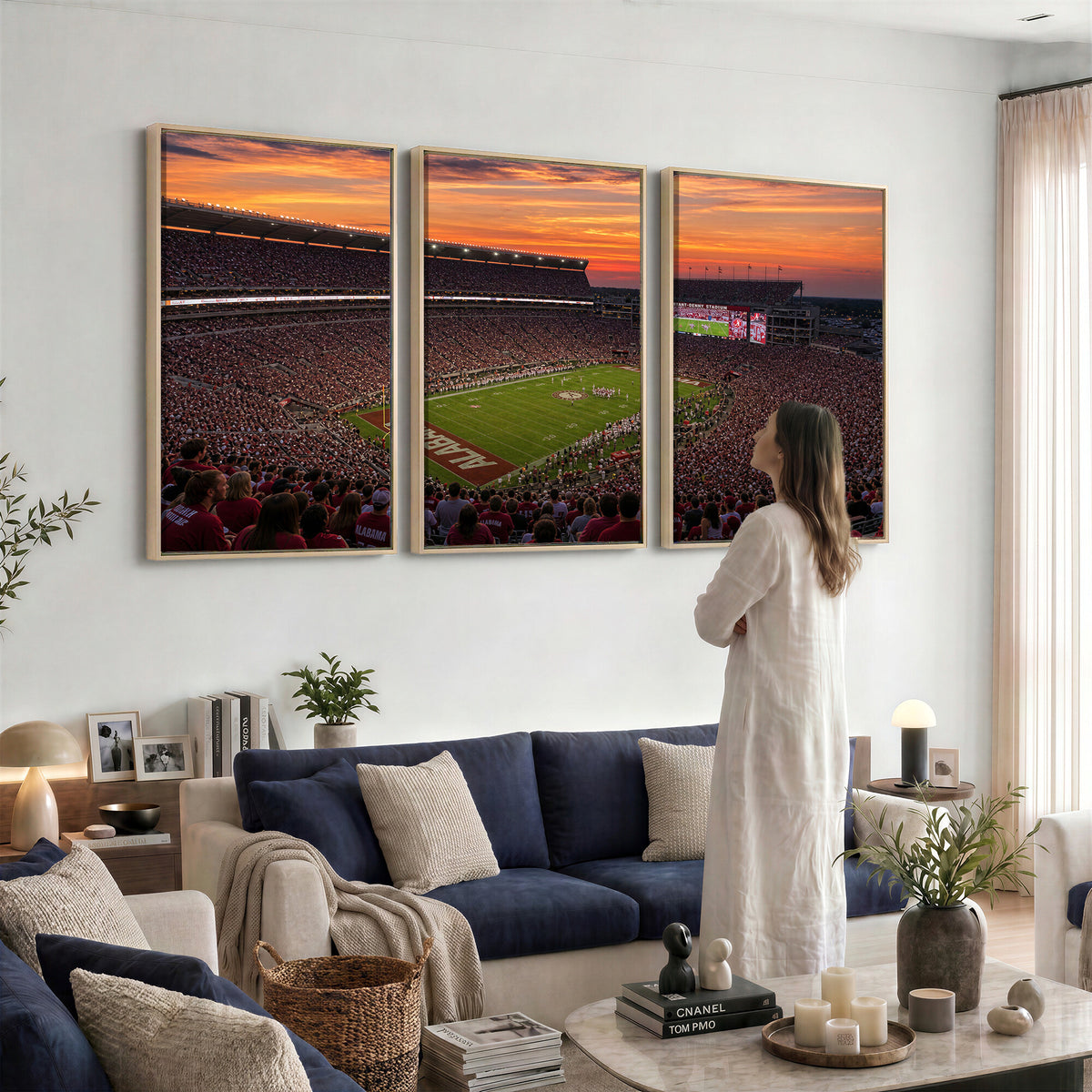 91782096-MGV-CV-36X24 - Stadium Wall Art Canvas Print