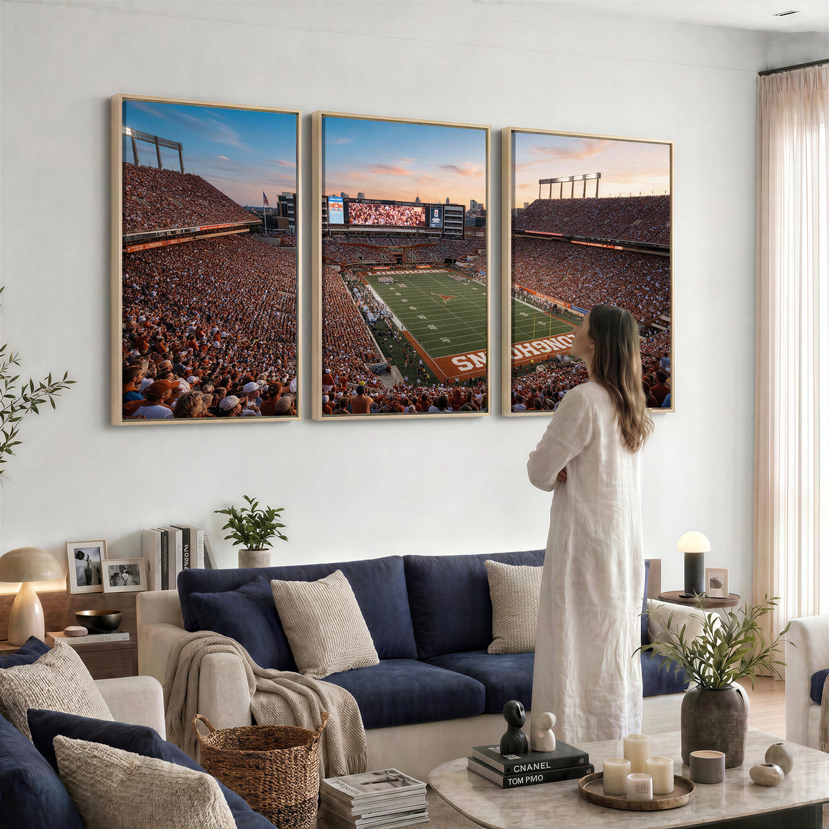 41187139-MGV-CV-36X24 - Stadium Wall Art Canvas Print