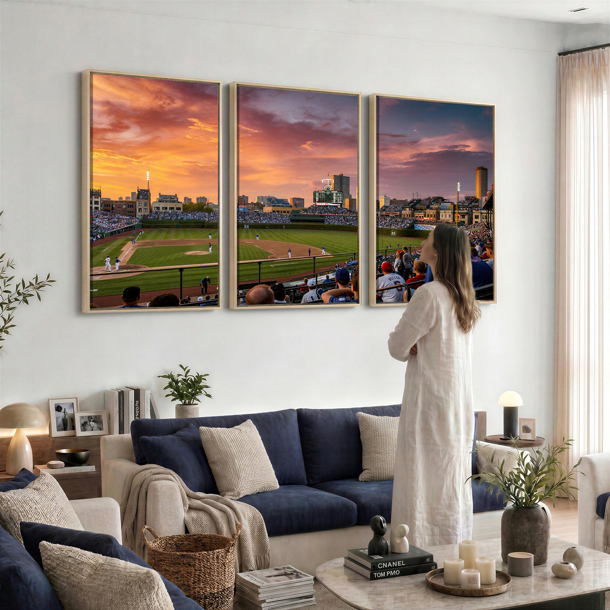 94073020-MGV-CV-36X24 - Stadium Wall Art Canvas Print
