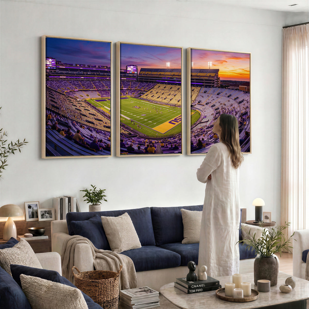 21378512-MGV-CV-36X24 - Stadium Wall Art Canvas Print
