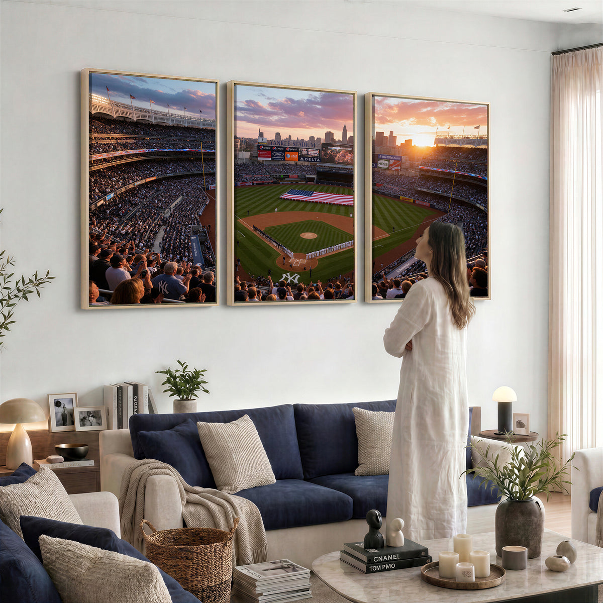43632742-MGV-CV-36X24 - Stadium Wall Art Canvas Print