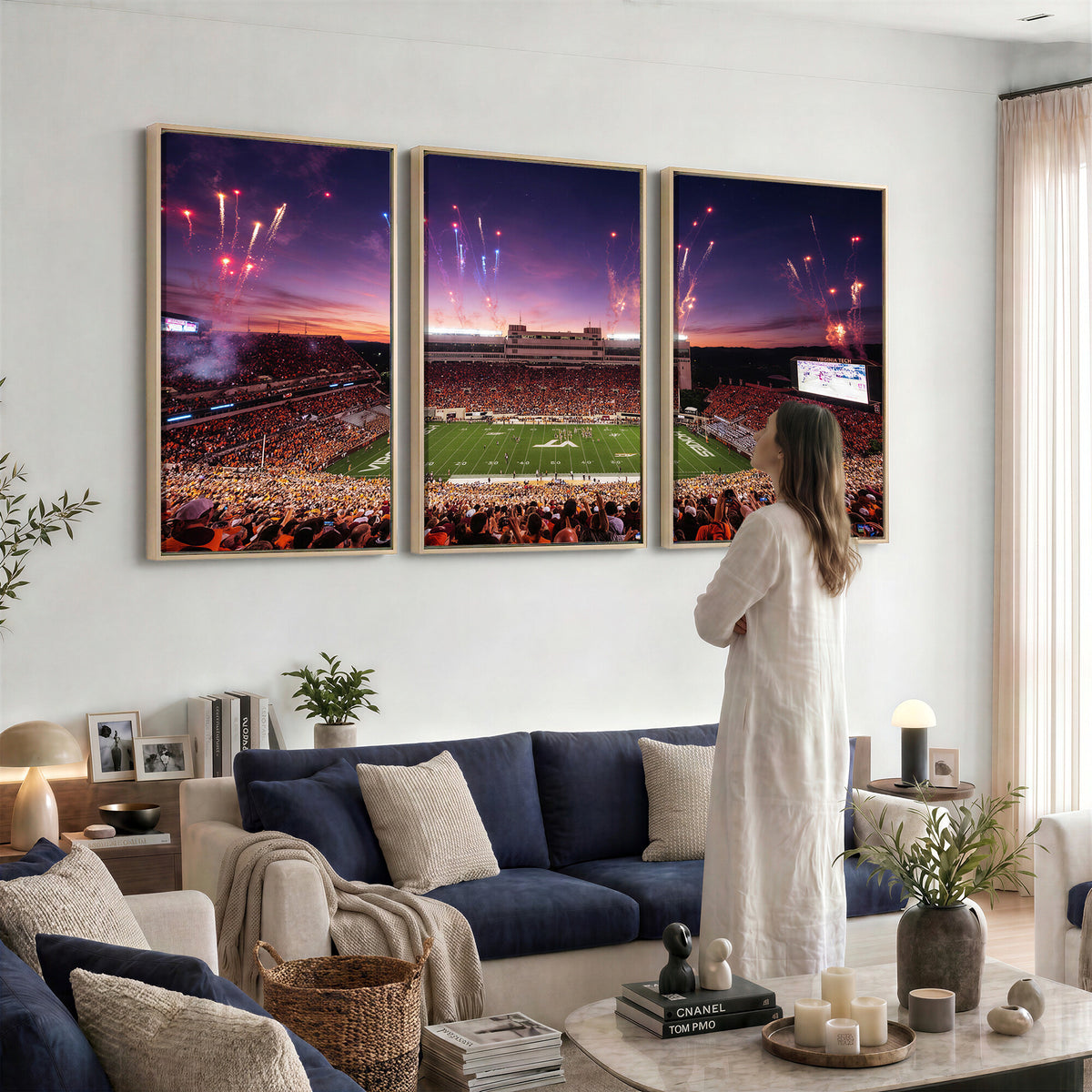 60785214-MGV-CV-36X24 - Stadium Wall Art Canvas Print