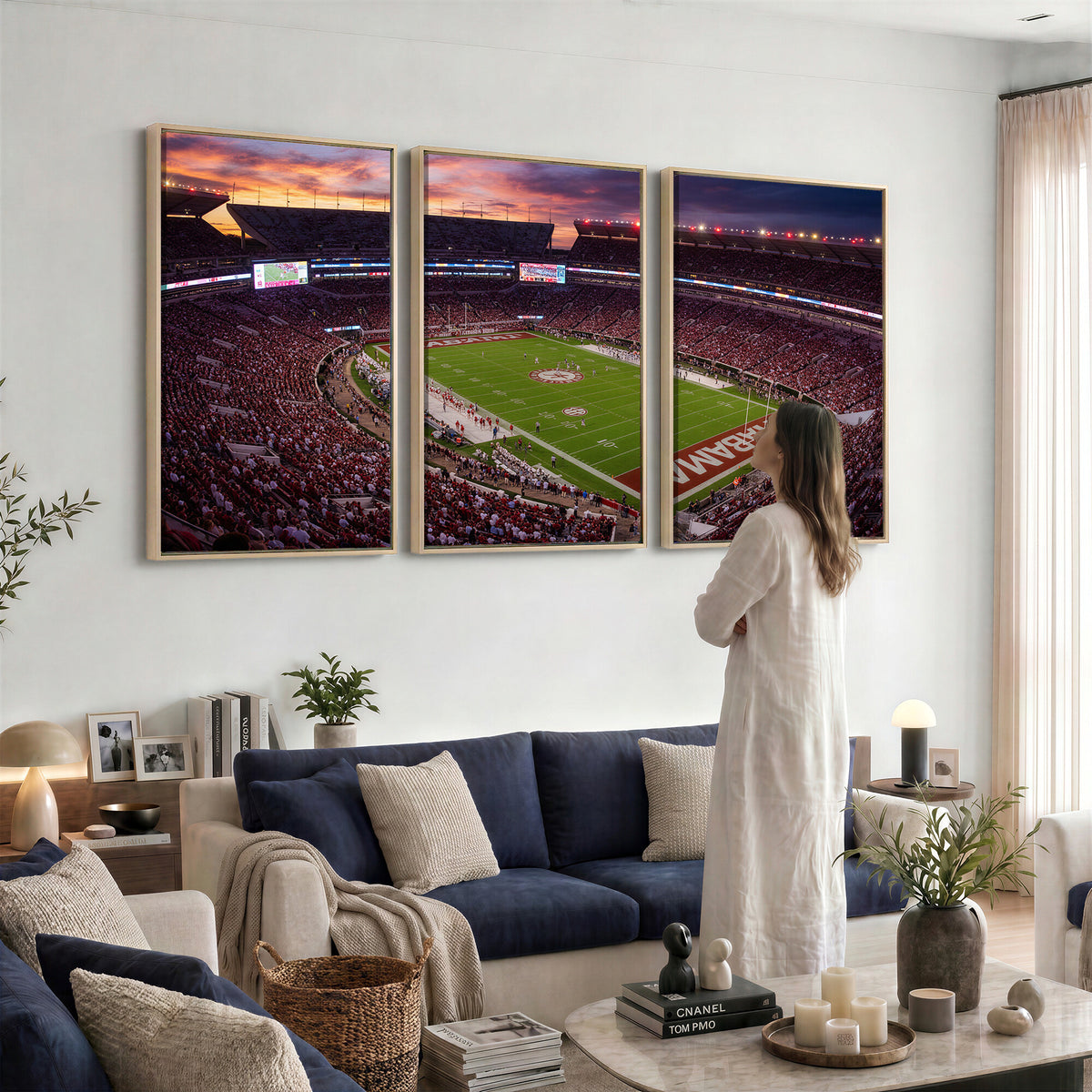 59537492-MGV-CV-36X24 - Stadium Wall Art Canvas Print