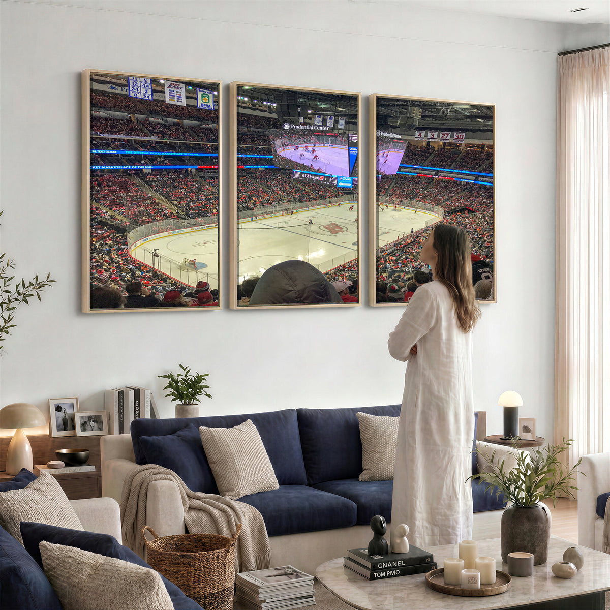 29638-MGV-CV-36X24 - Prudential Center Newark New Jersey Devils Hockey Stadium