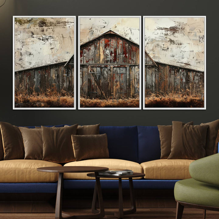 Rustic Barn Wall Art enhances your space with farmhouse-style decor.