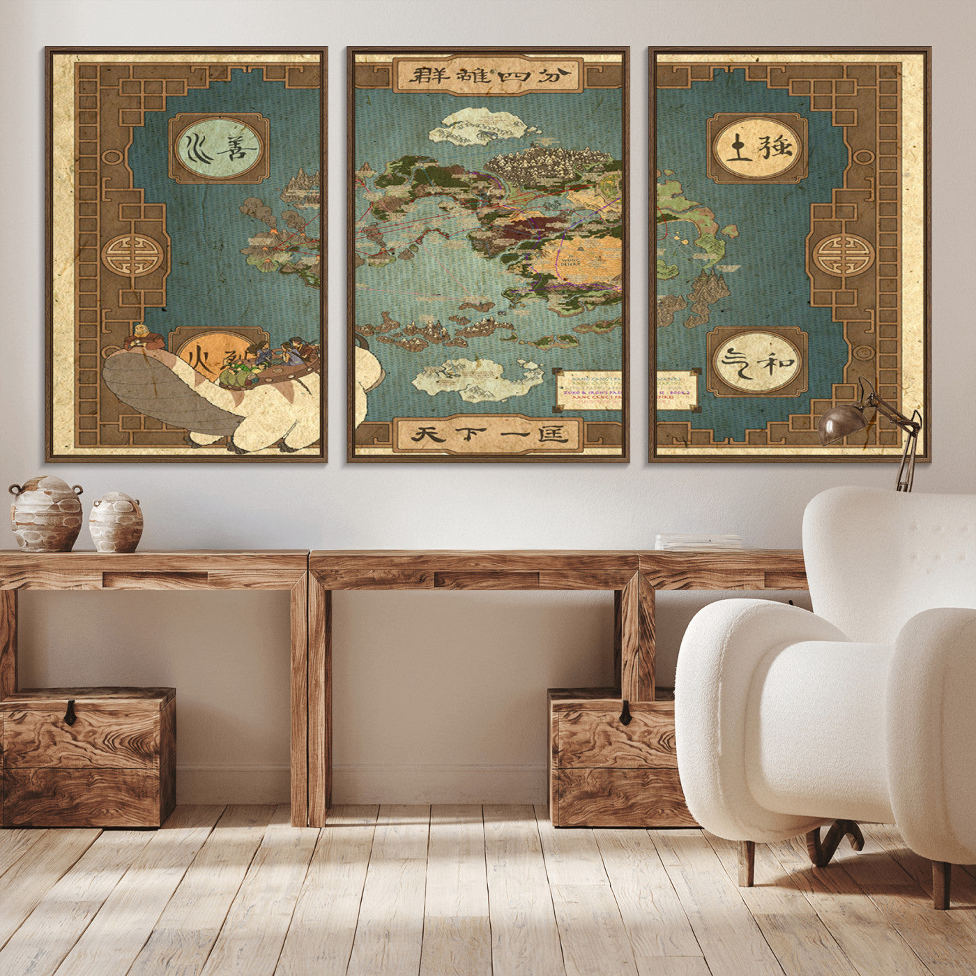 57832-MGV-FC-60X30-3P_Walnut-Push Pin World Map Canvas Print – Travel Tracker Wall Art for Couples, Perfect Anniversary Gift for Home or Office Decor