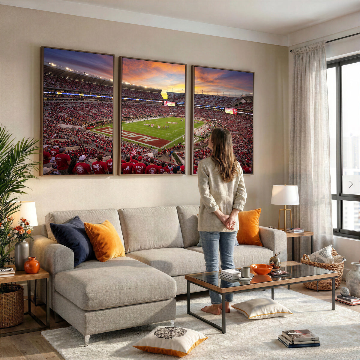 41995919-MGV-CV-36X24 - Stadium Wall Art Canvas Print